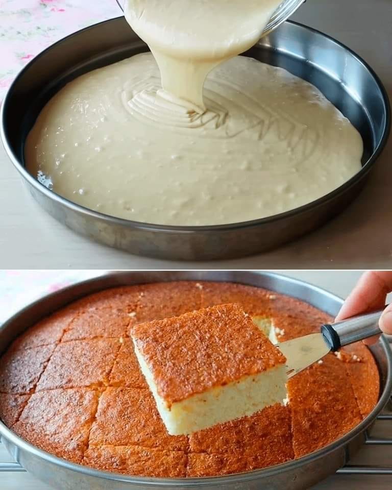 bolo de bata doce