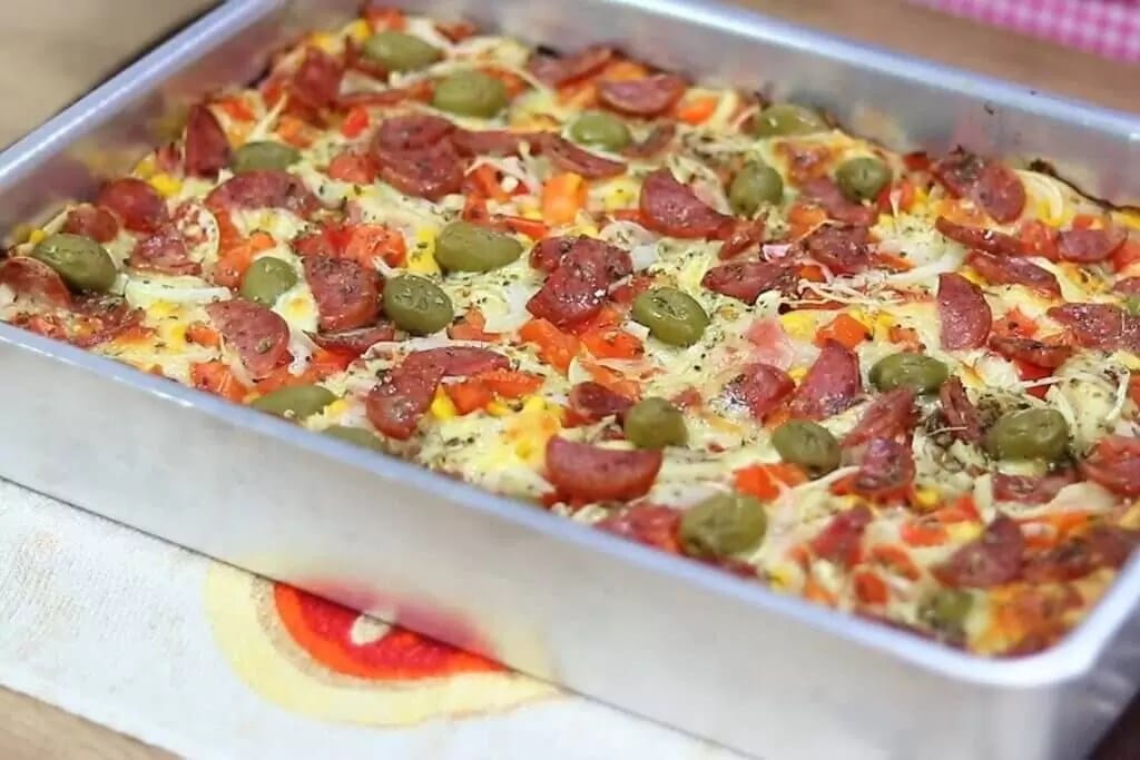 pizza caseira