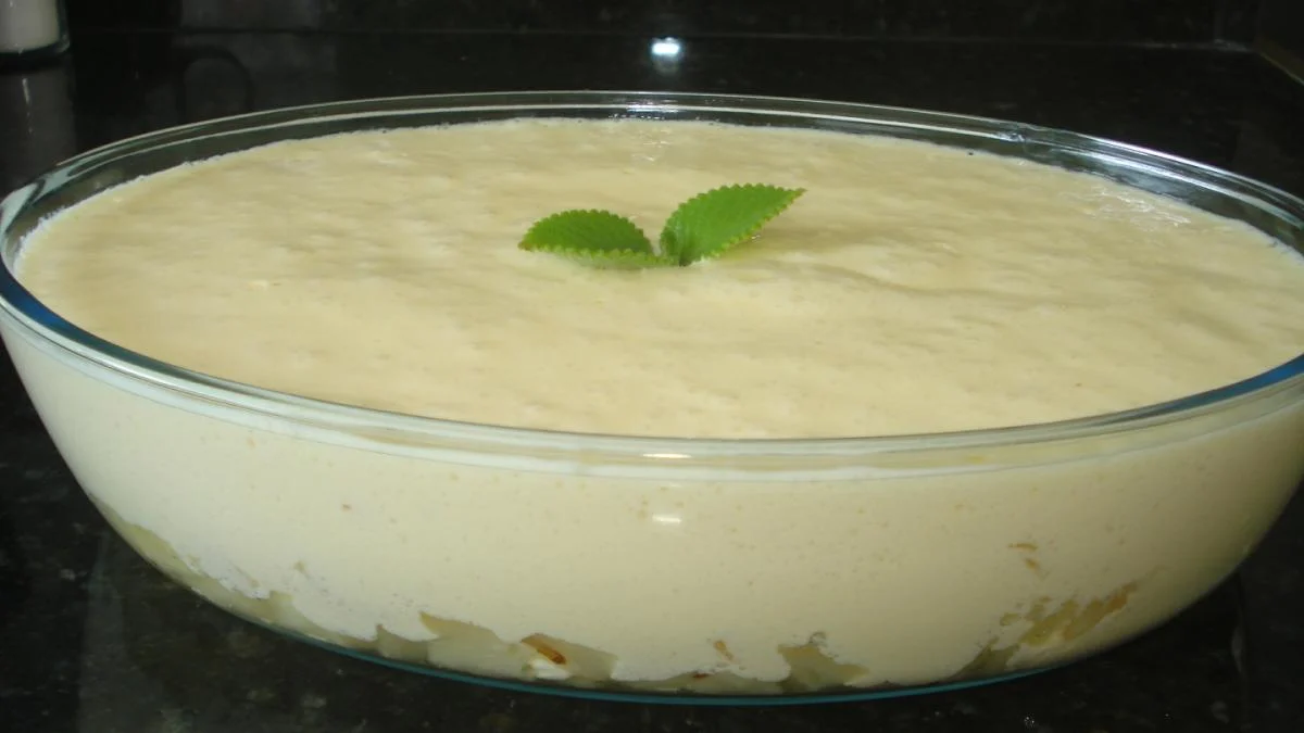 mousse de abacaxi