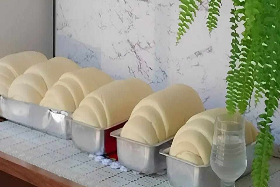 pão caseiro simples