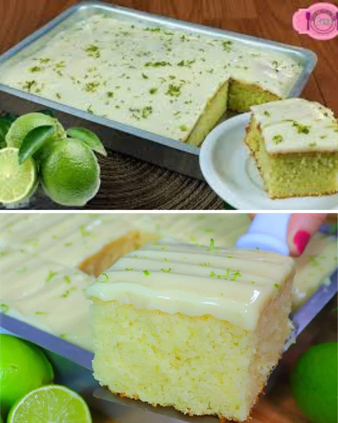 Bolo de limão de liquidificador