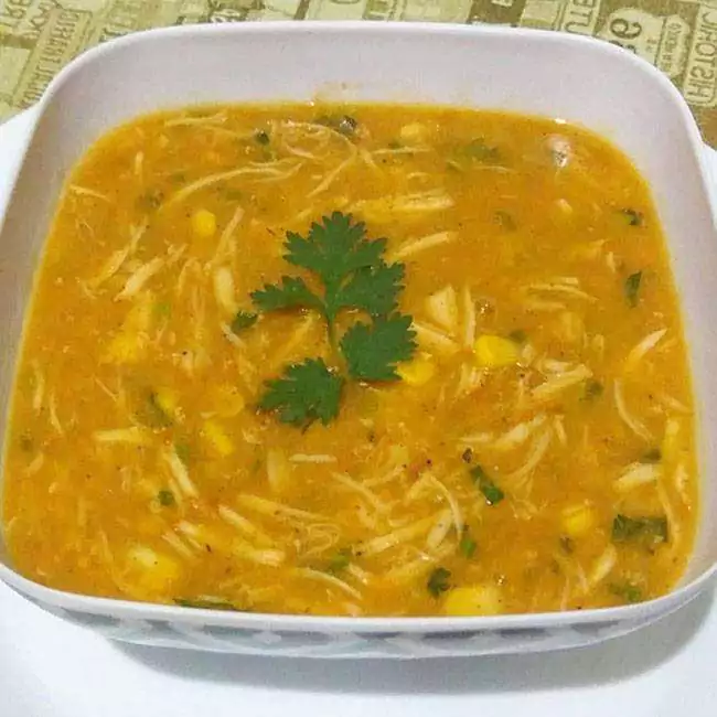 caldo de frango