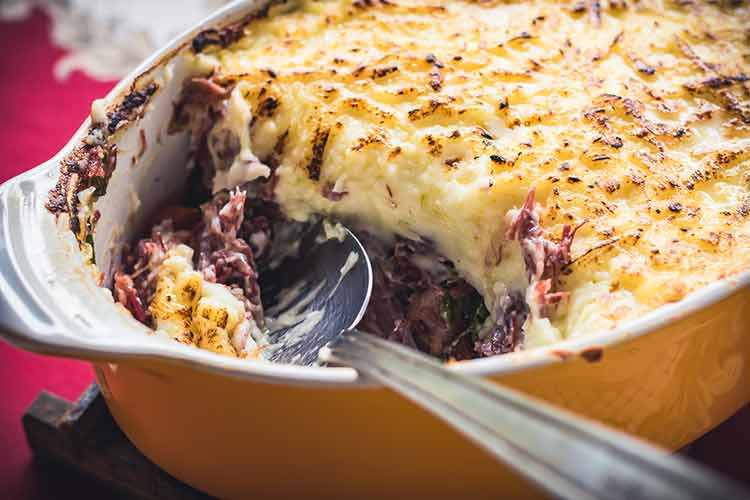 Escondidinho de carne de sol