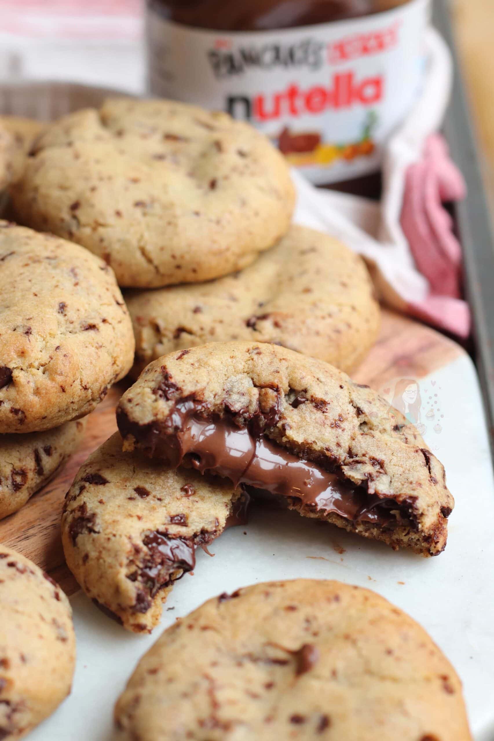 cookies de nutella