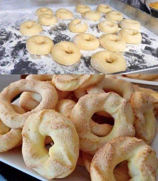 rosquinha de creme de leite