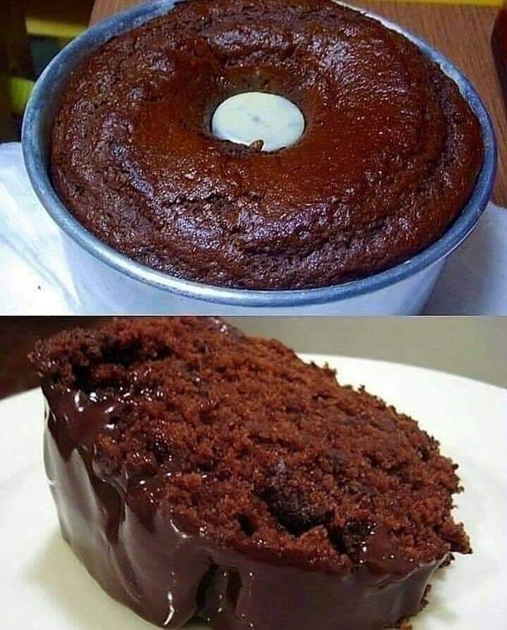 bolo chocolate molhadinho