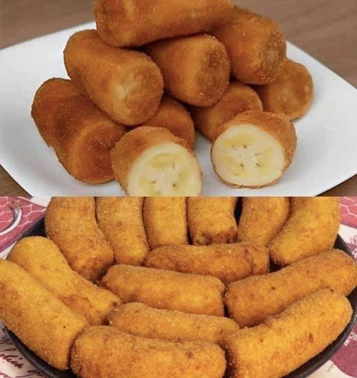 Banana a milanesa