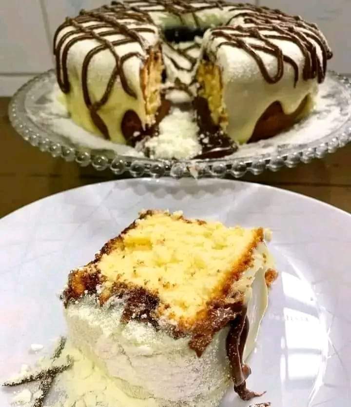 bolo de ninho com nutella