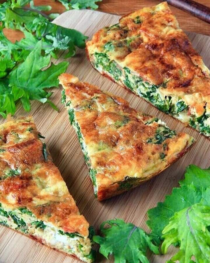 Omelete de spinafre fit