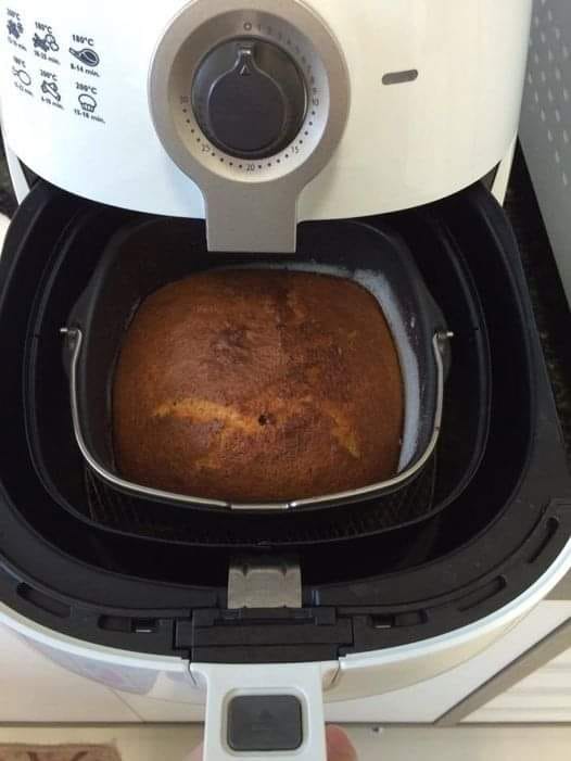 bolo de iogurte na air fryer