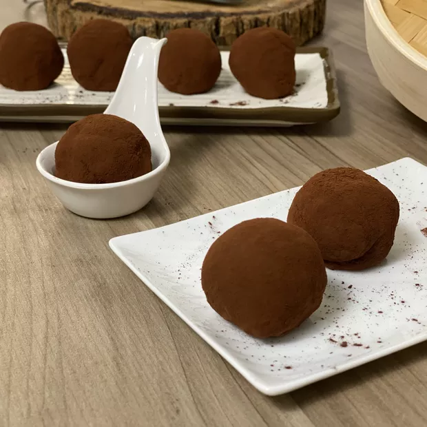 Mochi de brigadeiro