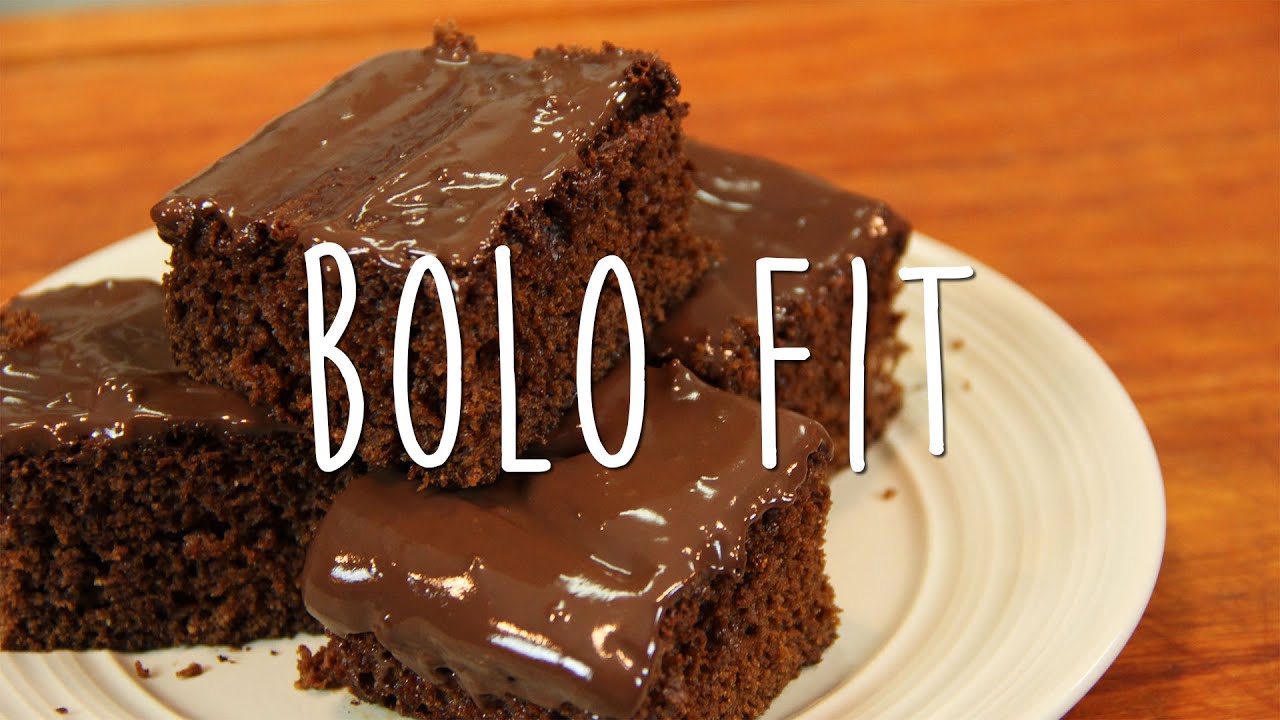 bolo de chocolate fit