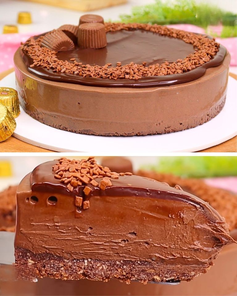 Torta mousse de chocolate Alpino