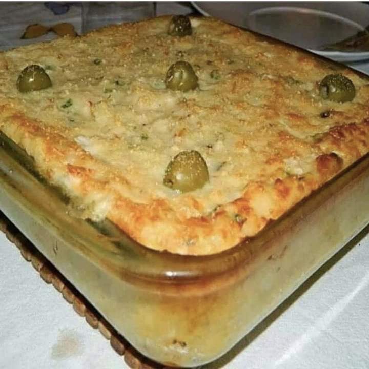 torta de bacalhau