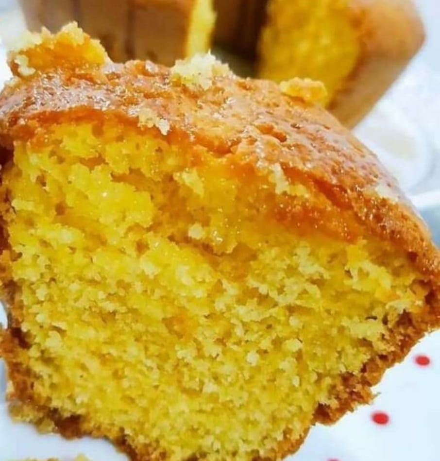 Bolo de Laranja com Cenoura