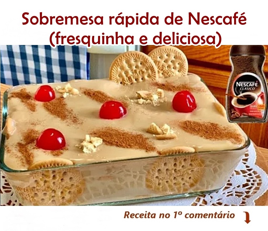 Sobremesa rápida de Nescafé