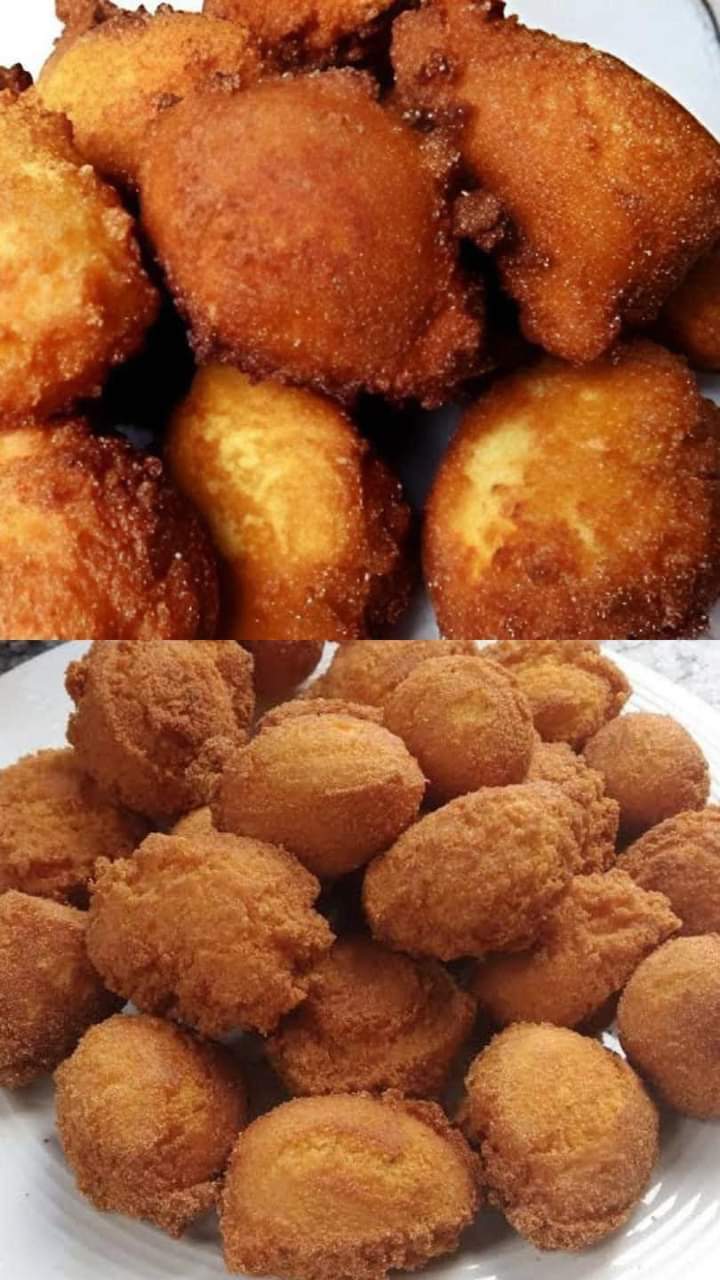 Bolinho frito de Fubá