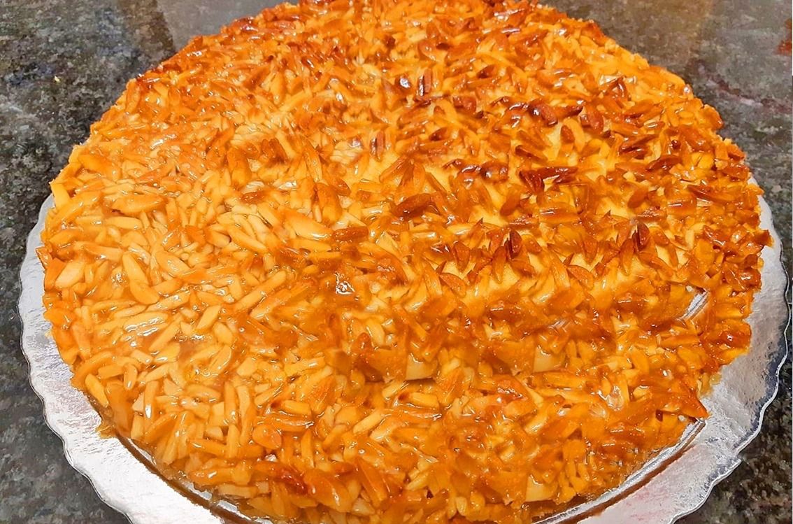 Receita de Tarte de Amêndoa