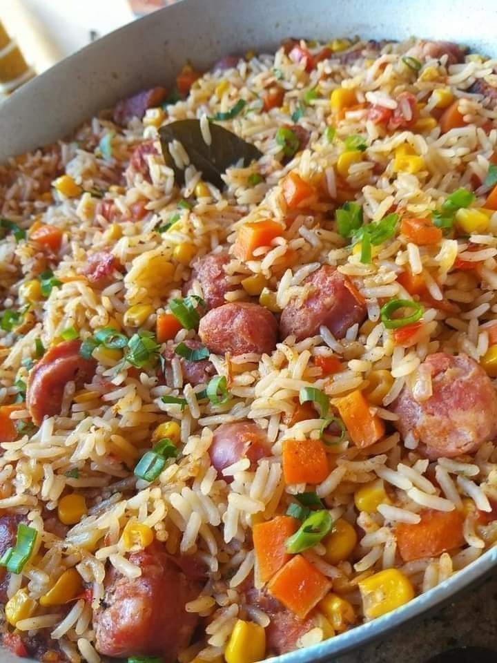 Arroz de linguiça